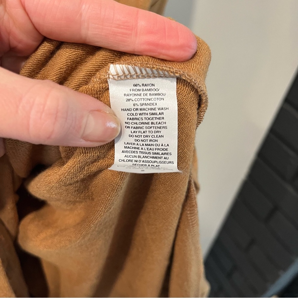 Smash + Tess Jillian Harris Essentials Sweat Dress Brown size small - Picture 7 of 8